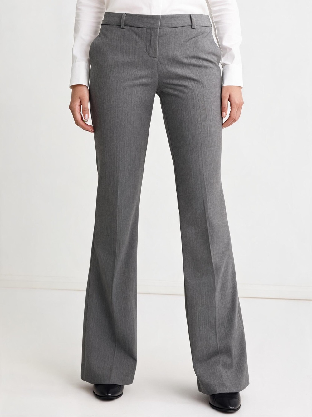 Express Gray Editor Pants